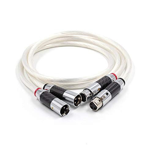 Amazon.com: HiFi Pair XLR Cable Pure 7N OCC Silver-Plated Audio
